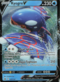 Kyogre V Holo Ultra Rare SWSH: Crown Zenith 037/159 NM
