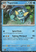 Vaporeon (Cosmos Holo) Holo Promo SV: Scarlet & Violet Promo Cards 168 NM