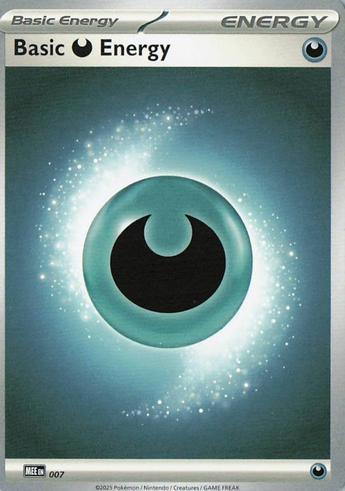 Basic Darkness Energy Common SVE: Scarlet & Violet Energies 007 NM