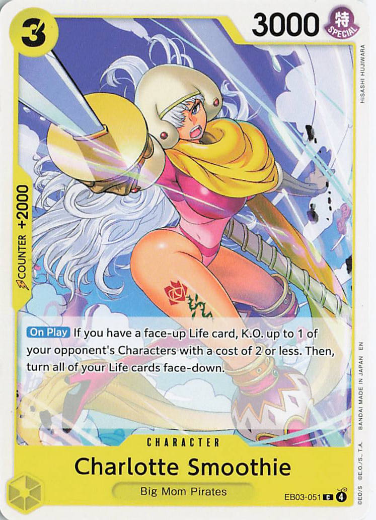 Charlotte Smoothie C Extra Booster: One Piece Heroines Edition EB03-051 NM
