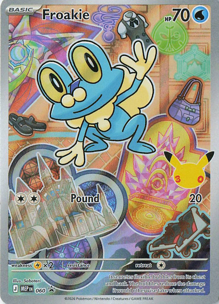 Froakie Holo Promo ME: Mega Evolution Promo 060 NM